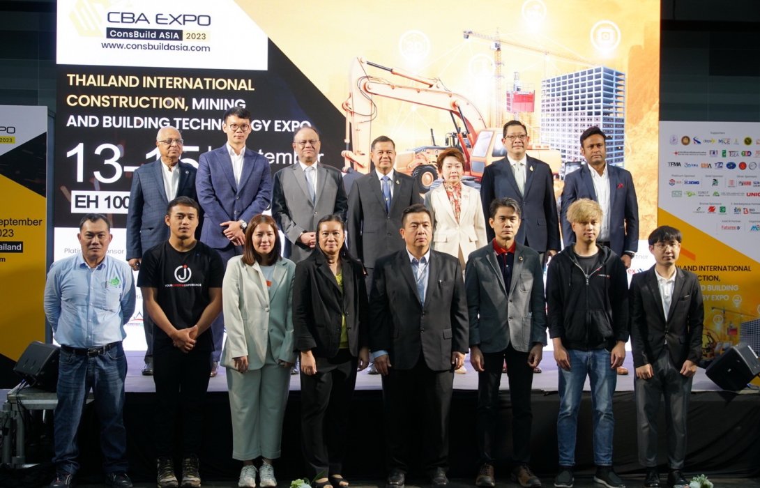 “เอ็มบี โกลบอล” จัดงาน ‘CBA Expo 2023’ มหกรรมแสดงสินค้าเครื่องจักรกล เทคโนโลยี รองรับอุตสาหกรรมก่อสร้างปีนี้ คาดมีแนวโน้มขยายตัว 3%