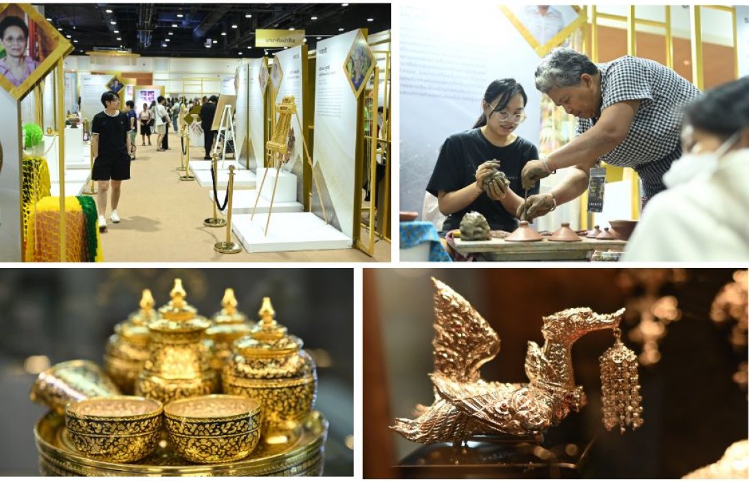 สศท. ปลื้ม “อัตลักษณ์แห่งสยาม ครั้งที่ 15” ปลุกไอเดียคนรุ่นใหม่ สร้างรายได้ด้วยภูมิปัญญางานหัตถศิลป์ขับเคลื่อน Craft Power สู่ตลาดสากล