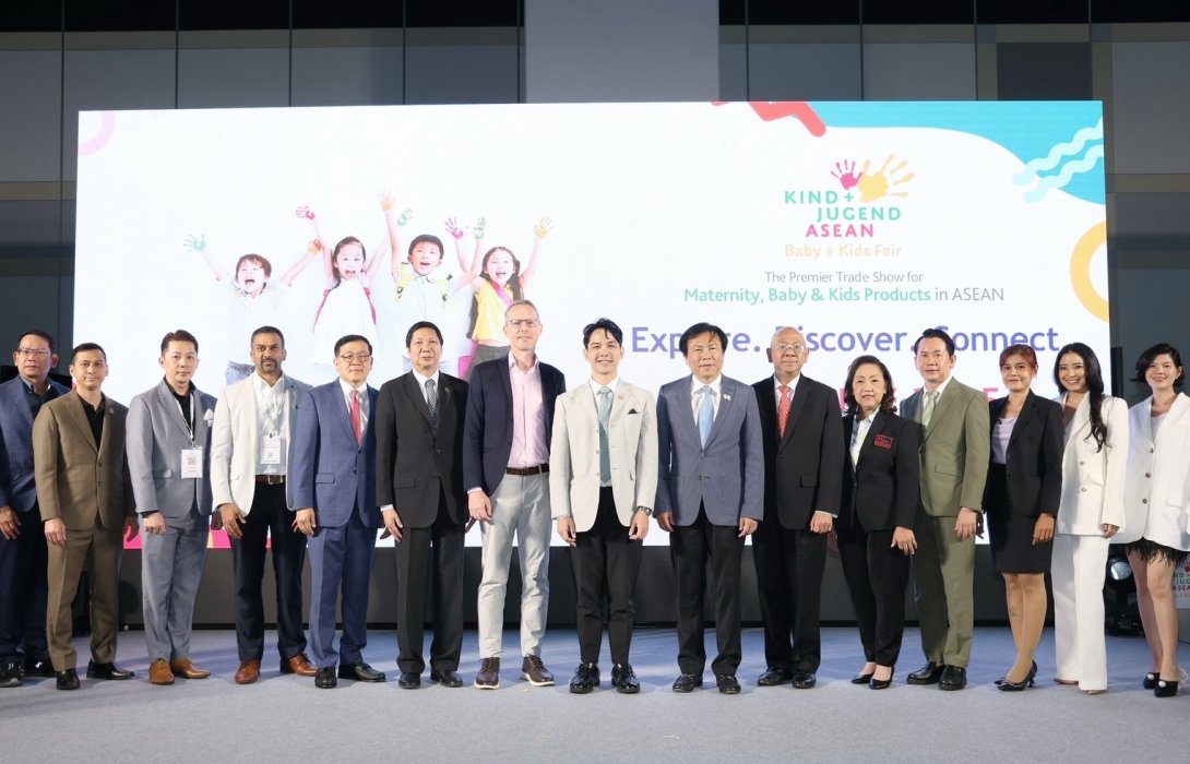 เริ่มแล้ว! Kind + Jugend ASEAN 2025 งานแสดงสินค้าสำหรับแม่และเด็กระดับภูมิภาค ดันผู้ประกอบการไทย อาเซียนสู่ตลาดโลก