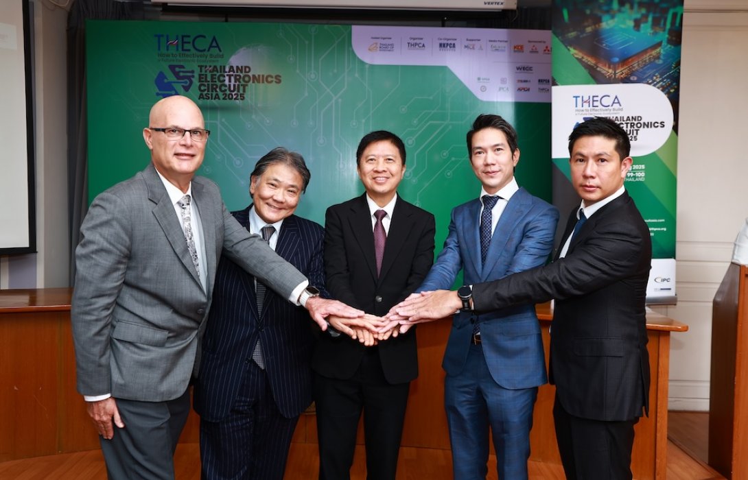 EV–AI–IoT คืออนาคต: ไทยจัด THECA 2025 รับมือโลกใหม่อิเล็กทรอนิกส์