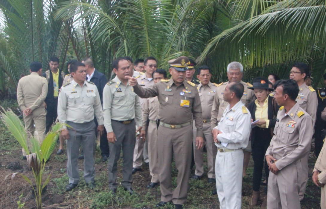 องคมนตรี ลงพื้นที่นครศรีธรรมราช ดูงานโครงการอันเนื่องมาจากพระราชดำริ