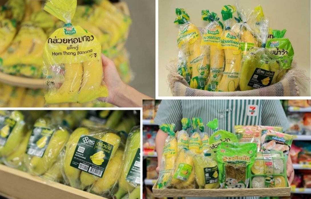 กล้วยเซเว่นฯ” ผลไม้ธรรมดาที่ไม่ธรรมดา — เมื่อทุกลูกคือโอกาสของเกษตรกรไทยทั่วประเทศต่อยอดเพิ่มมูลค่ากล้วย 530,000 ลูก/วัน สู่เมนูขนมไทยยอดฮิต