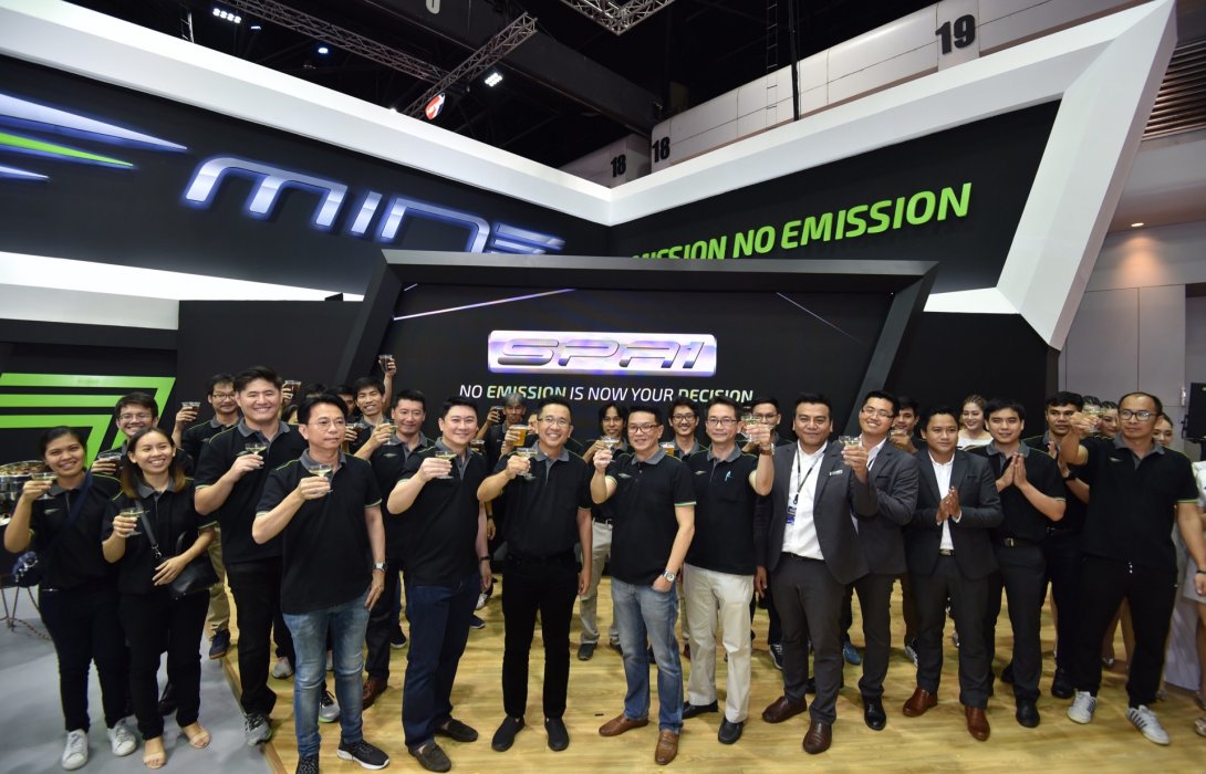 EA ฉลองยอดจอง 4,558 คัน รถยนต์ไฟฟ้าอเนกประสงค์ MINE รุ่น SPA 1