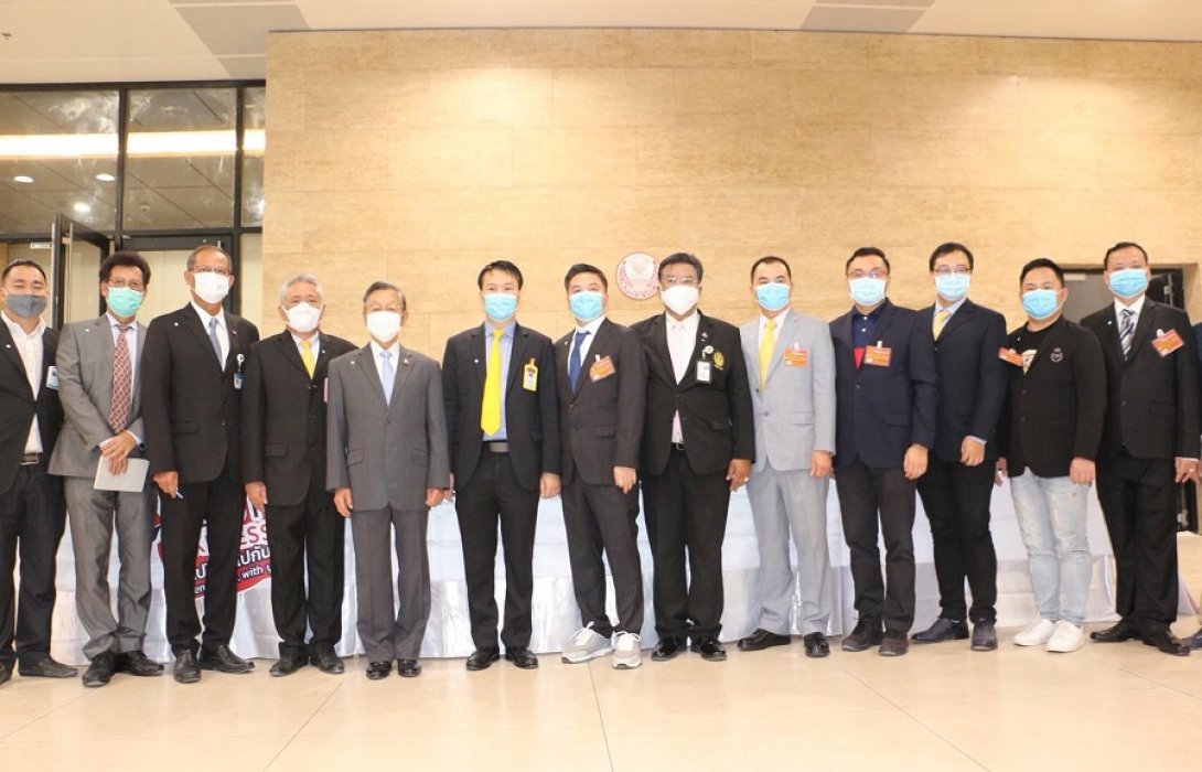 AJA ร่วมบริจาคผ่านรัฐสภาช่วยผู้ประสบภัยวิกฤติโควิด-19