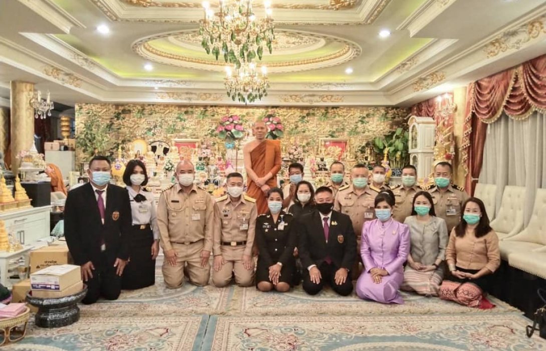 ทำบุญเพื่อความเป็นสิริมงคลแก่กำลังพล