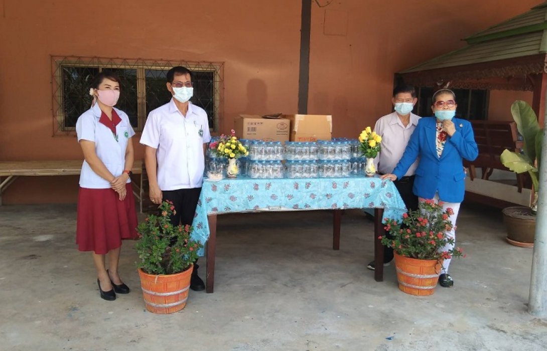 ให้กำลังใจบุคลากรทางการแพทย์