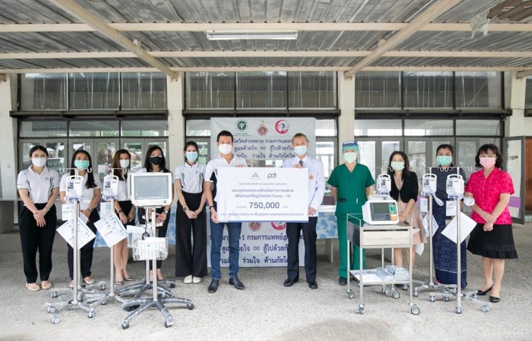 “คันทรี่ กรุ๊ป”มอบอุปกรณ์แพทย์ดูแลผู้ป่วยติดเชื้อไวรัส COVID-19