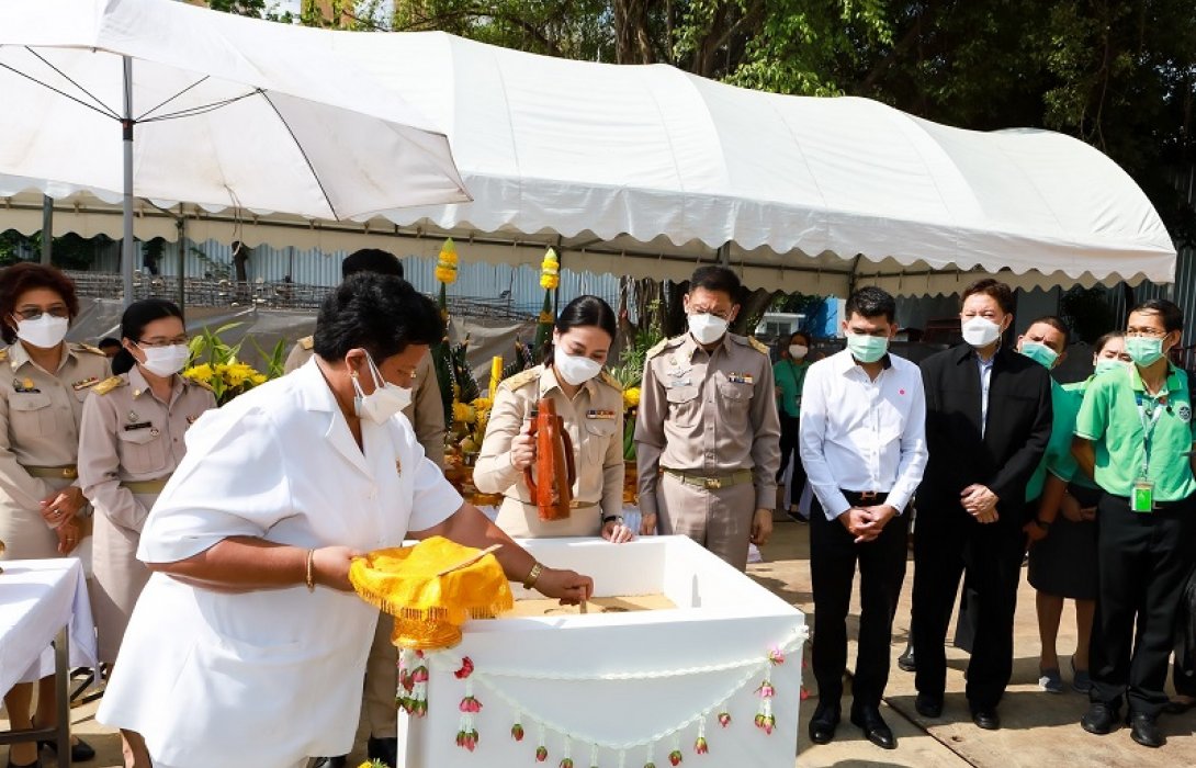 WGE ร่วมทำพิธีวางศิลาฤกษ์  