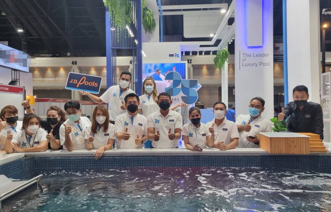 เจ.ดี.พูลส์ปลื้มยอดขายงานสถาปนิกตอกย้ำแบรนด์อันดับ 1 ด้านสระว่าย