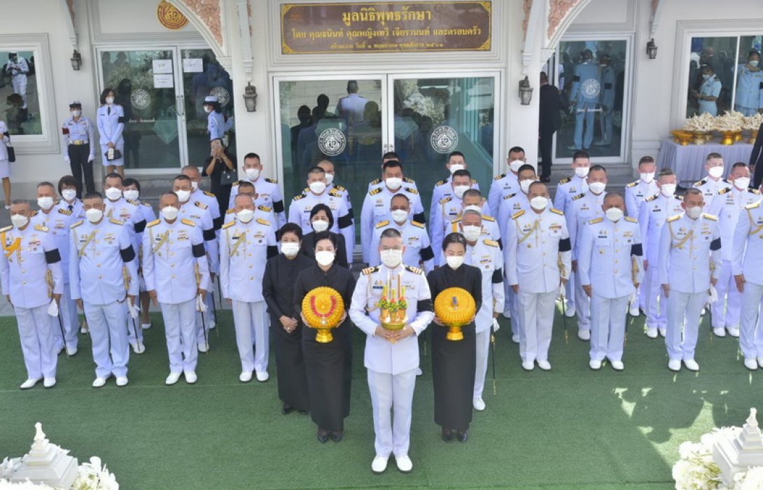 พิธีพระราชทานเพลิงศพ “ต้นเรือพลับ” เสียชีวิตเหตุเรือหลวงสุโขทัยอับปาง