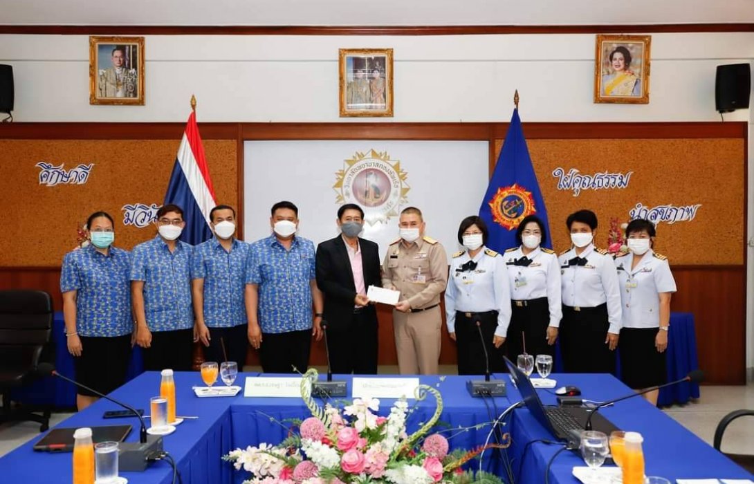 เจ้ากรมแพทย์ทหารเรือ ต้อนรับคณะผู้บริหารโรงเรียนสตรีวัดระฆัง 