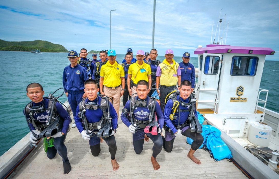 อบต.แสมสาร ร่วมกิจกรรมจิตอาสา “เราทำความดี ด้วยหัวใจ”