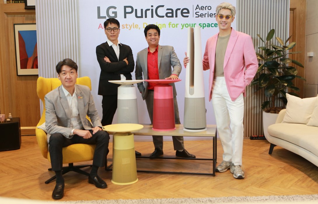 “แอลจี” เปิดตัวเครื่องฟอกอากาศ LG PuriCare Aero Series 