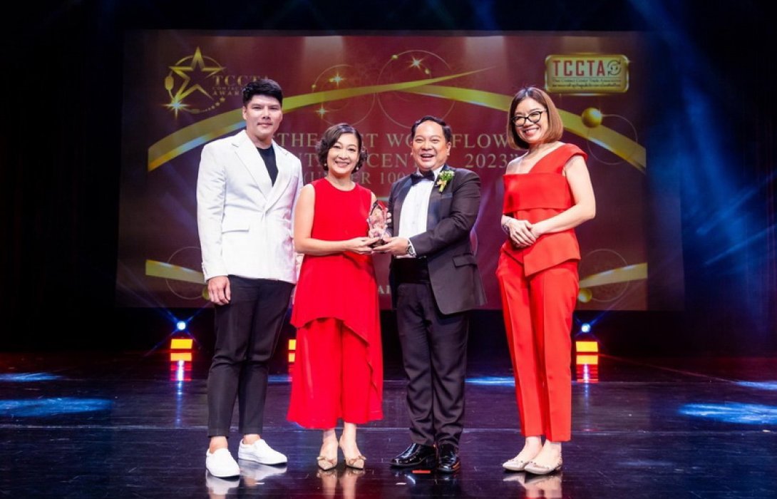 ธนาคาร ซีไอเอ็มบี ไทย รับรางวัล  The Best Work Flow Contact Center (Under 100 seats) จากเวที TCCTA Contact Center Awards 2023
