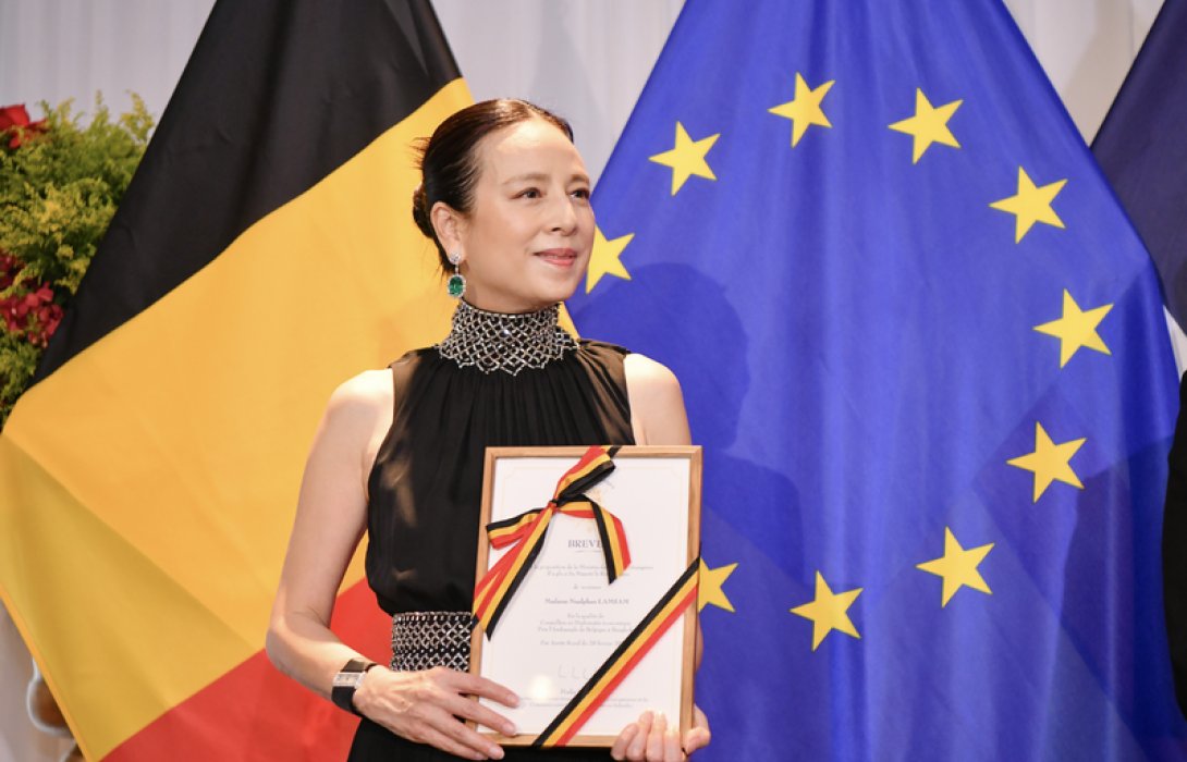 มาดามแป้ง รับเกียรติสำคัญ นั่งที่ปรึกษาด้านการทูตทางเศรษฐกิจ เบลเยียม