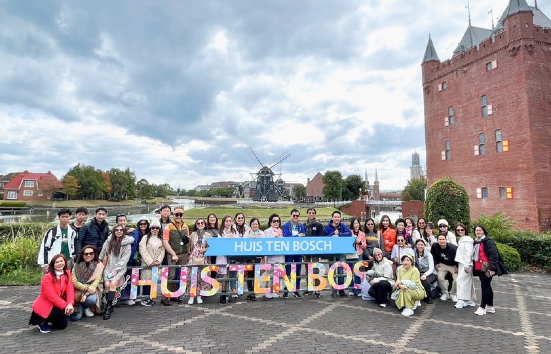 โตเกียวมารีนประกันชีวิตนำคณะผู้พิชิตคุณวุฒิท่องเที่ยวฟุกุโอกะ 6 วัน