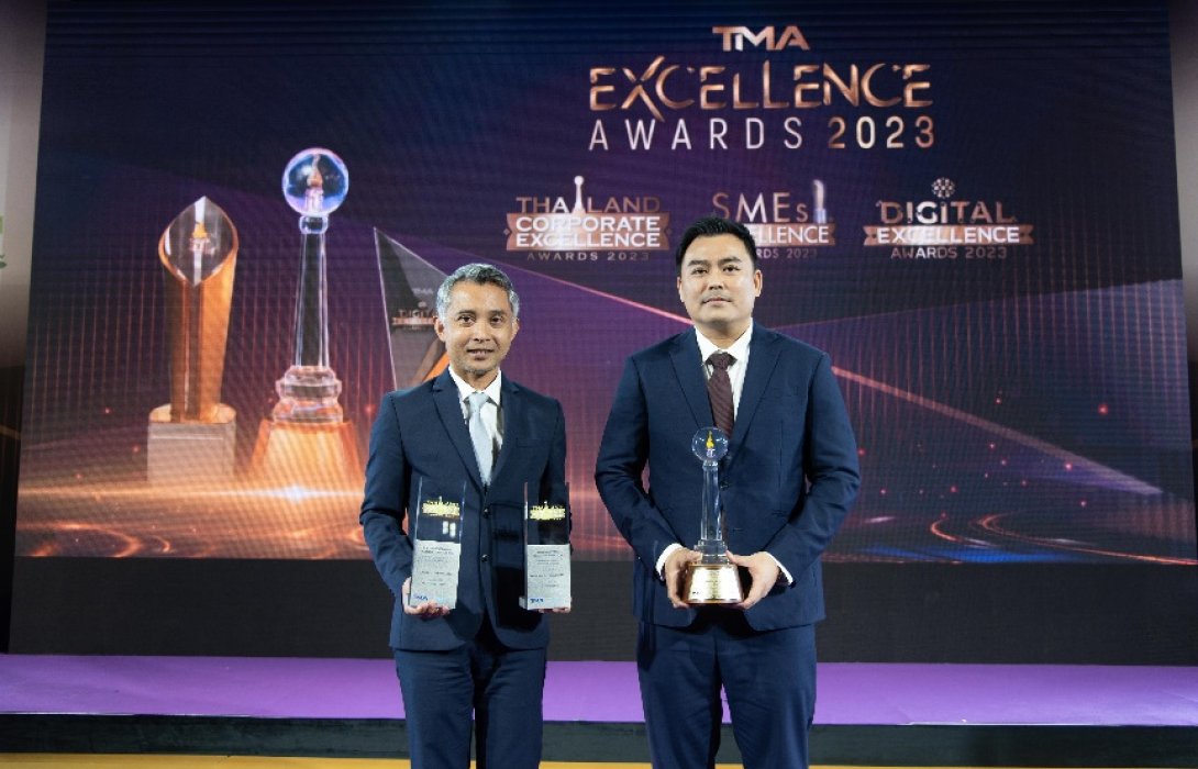 SCBX และ SCB 10X คว้า 3 รางวัล จากเวที TMA Excellence Awards 2023 ตอกย้ำความเป็นผู้นำในกลุ่มธุรกิจเทคโนโลยีทางการเงิน