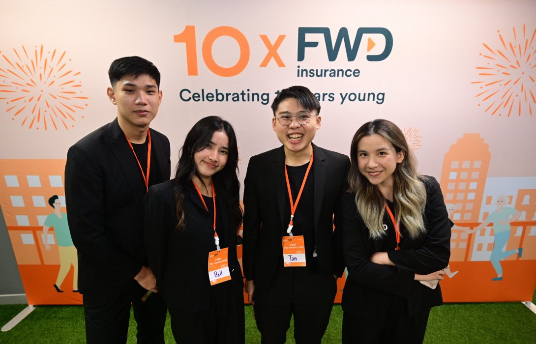 FWD ประกันชีวิต แสดงความยินดีแก่ทีม Baiyok Sky คว้ารางวัลชนะเลิศ จากโครงการ FWD SpringboardX Student Challenge 2023