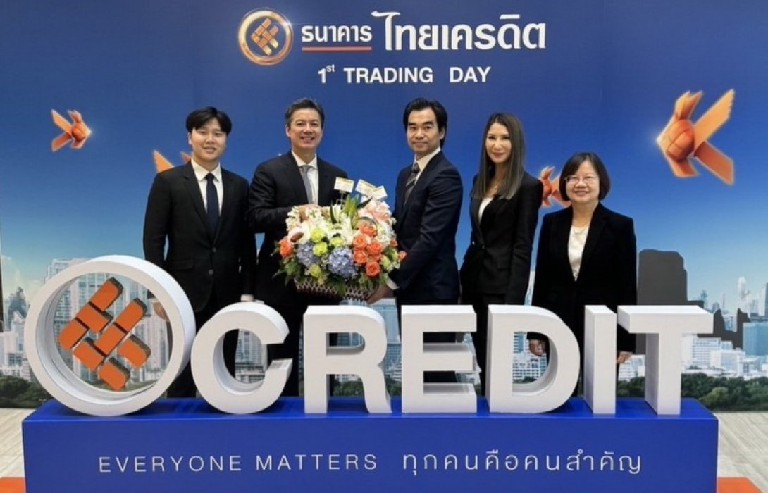 เมย์แบงก์ ร่วมแสดงความยินดี ธนาคารไทยเครดิต เปิดซื้อขายหลักทรัพย์วันแรก