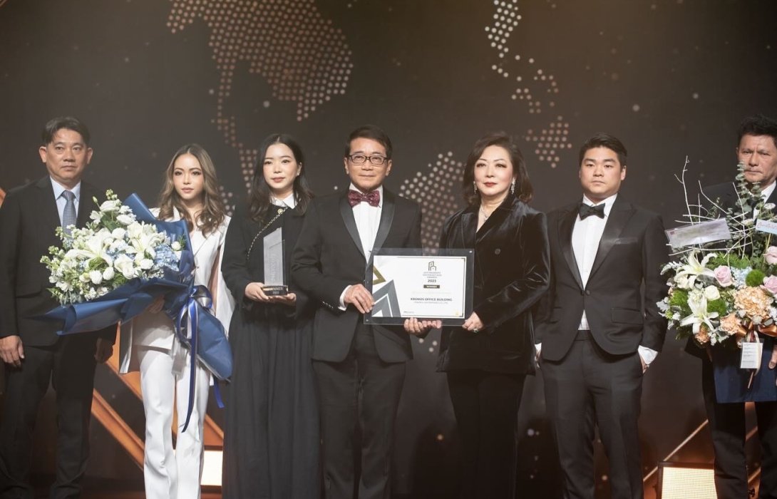 “KRONOS SATHORN” คว้ารางวัลใหญ่ระดับภูมิภาค “Best Luxury Office Development” 