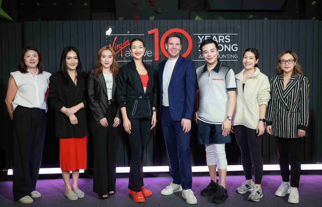 เวอร์จิ้น แอ็คทีฟ ประเทศไทย เฉลิมฉลอง 10 ปีแห่งความเป็นเลิศด้านสุขภาพ