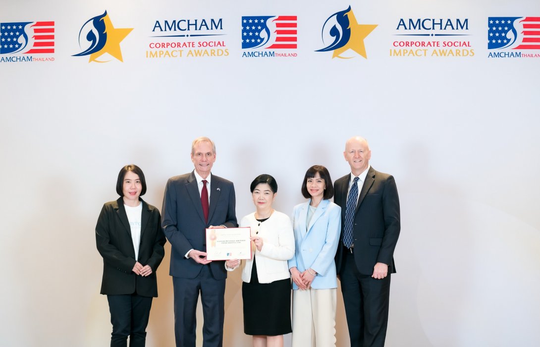 ซันโทรี่ เบเวอเรจ แอนด์ ฟู้ด (ประเทศไทย) พาโครงการรักษ์น้ำ Mizuiku  คว้าประกาศนียบัตร Corporate Social Impact Awards 