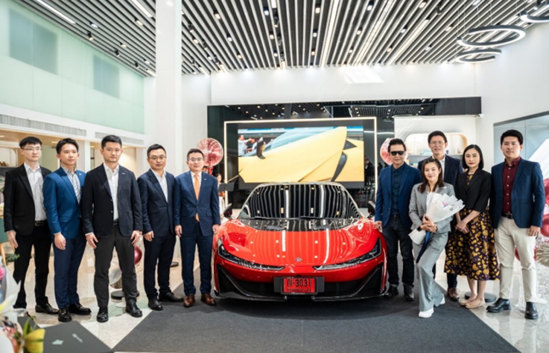 AION Thailand ส่งมอบรถไฮเปอร์คาร์ไฟฟ้า HYPTEC SSR คันแรกในประเทศไทยอย่างเป็นทางการ