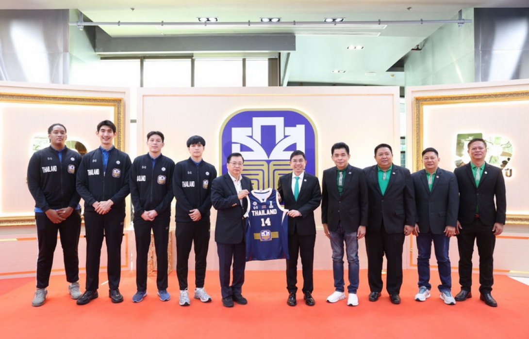 ธ.ก.ส. ร่วมยินดี สมาคมกีฬาบาสเกตบอลแห่งประเทศไทย หลังสร้างผลงานเด่นจนได้สิทธิ์เพลย์ออฟเข้าแข่งขัน FIBA Asia Cup 2025