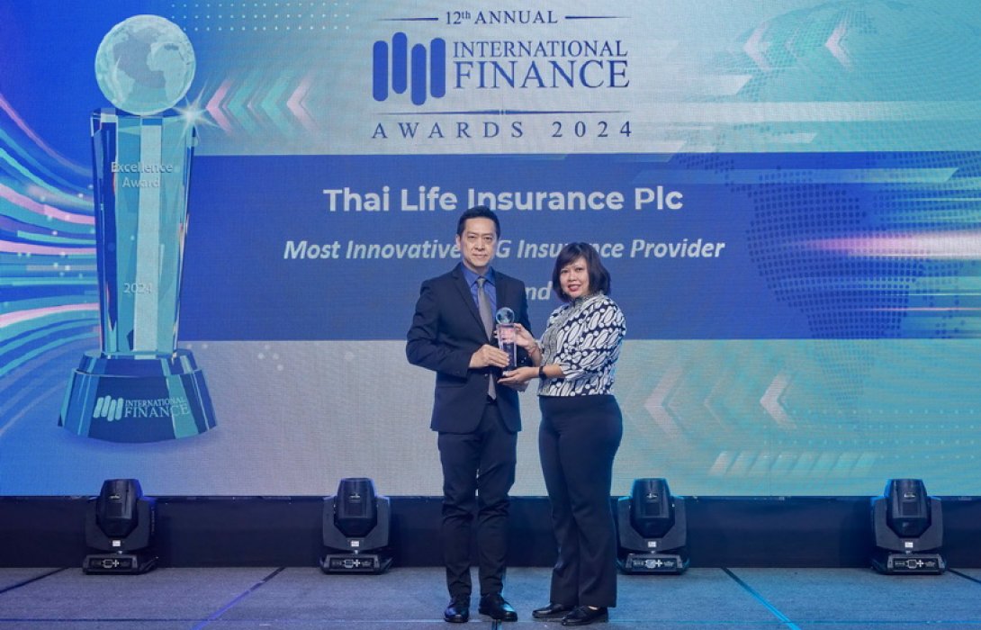 ไทยประกันชีวิต คว้ารางวัล “Most Innovative ESG Insurance Provider 2024”