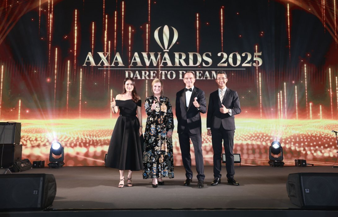 แอกซ่าประกันภัย เชิดชูความสำเร็จของตัวแทนและนายหน้าประกันภัย ในงาน AXA Awards 2025 ภายใต้วิสัยทัศน์ ‘Dare to Dream’