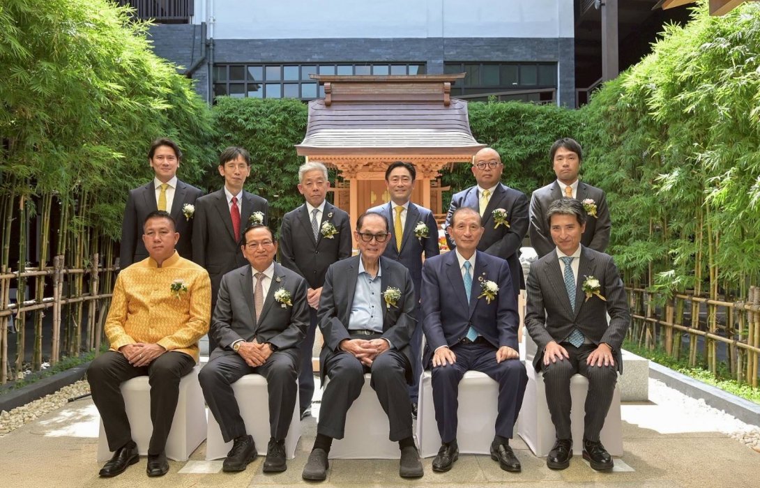 บริษัท สห โตคิว คอร์ปอเรชั่น จำกัด จัดพิธีวางศิลาฤกษ์ ณ ศาลเจ้าศรีราชาโอคุนิ จินจะ สำหรับโครงการดุสิต สวีท เจ-พาร์ค ศรีราชา