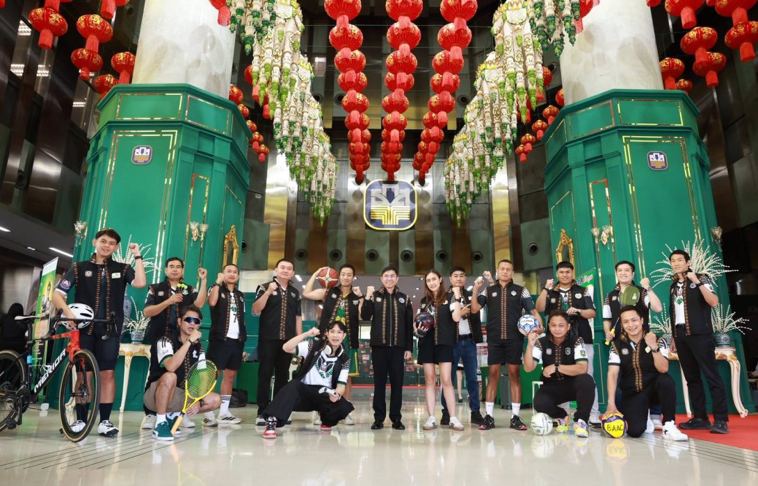 ธ.ก.ส. มอบเสื้อพิธีการ BAAC และให้กำลังใจพนักงานในการแข่งขันกีฬารัฐวิสาหกิจ ครั้งที่ 48