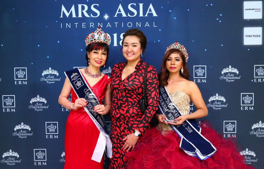 “สิงคโปร์” มงฯลง คว้า Mrs. Asia International Pageant 2018