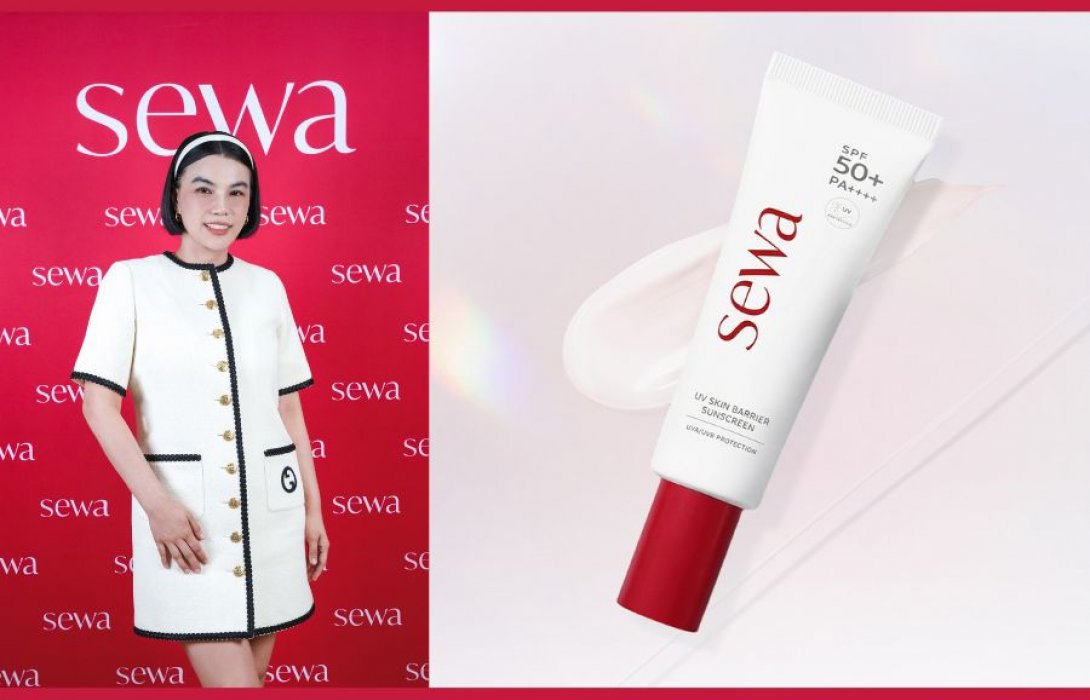 Sewa เปิดตัวกันแดดใหม่รับซัมเมอร์ “Sewa UV Skin Barrier Sunscreen SPF50+ PA++++” พร้อมดึงทัพอินฟลูเอนเซอร์ชื่อดังปั้น Live Commerce Marathon