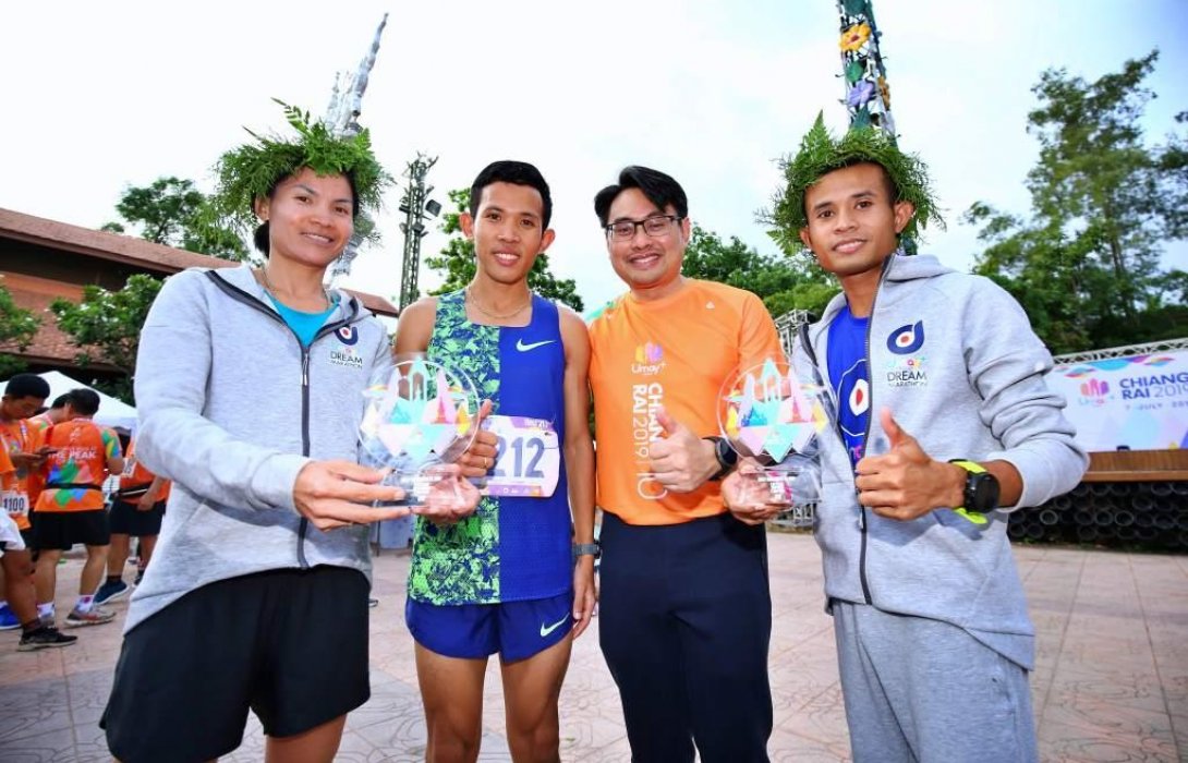 ”ณัฐวุฒิ อินนุ่ม”พังสถิติประเทศไทย! ประเดิมแชมป์ ฮาล์ฟมาราธอนนานาชาติ“ยูเมะพลัส เชียงราย 21.1” 