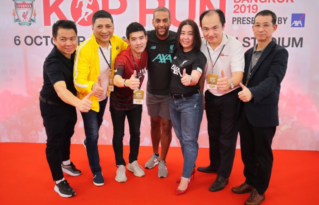 “ฟิล บ๊าบบ์”อดีตกองหลังลิเวอร์พูล ร่วม มีต แอนด์ กรีต กับแฟนคลับ ก่อนงานวิ่ง “Kop Run Bangkok 2019” 