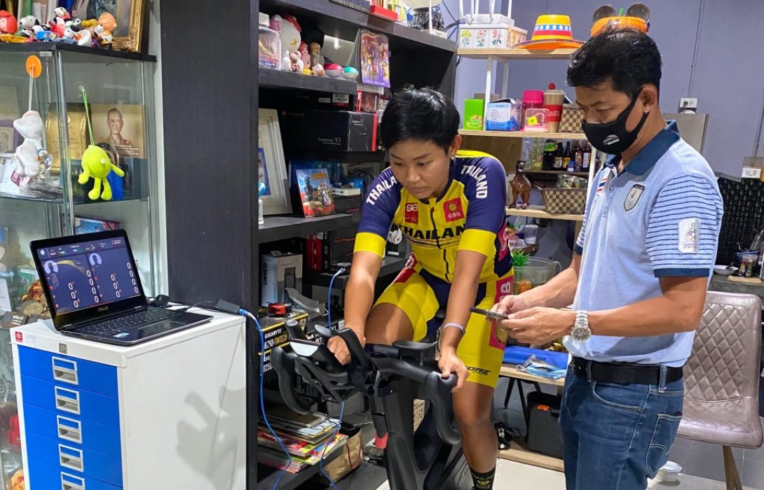  ส.จักรยานฯ ใช้วิทยาศาสตร์การกีฬานำเทคโนโลยีใหม่ให้นักปั่นทีมชาติ“จุฑาธิป-จาย”ยกนิ้วให้