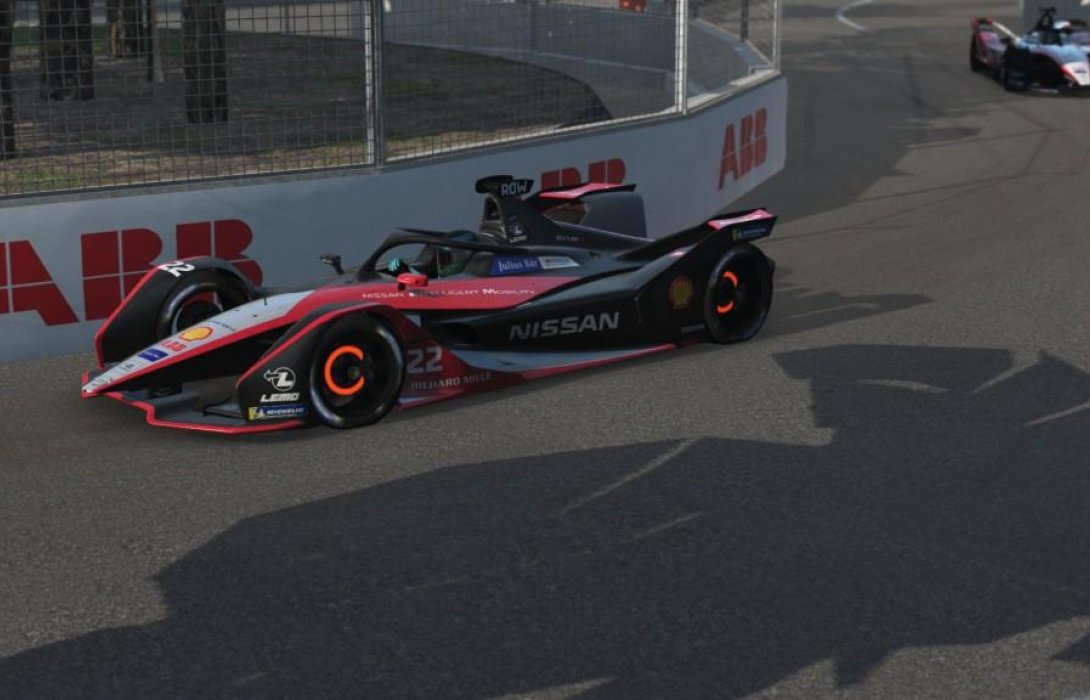 ทีม Nissan e.dams ร่วมการแข่งขัน Virtual Formula E ครั้งแรก 