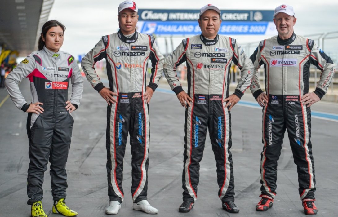 มาสด้า2 เปิดศึกประลองความเร็ว Thailand Super Series 2020 จารุตม์ จรวิเศษ ผงาดคว้าแชมป์เรซแรก 