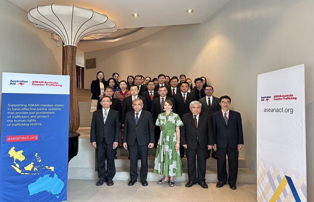 สนง.ศาลยุติธรรม จับมือ “ASEAN-ACT” จัดสัมมนาผู้พิพากษา พัฒนาแนวปฏิบัติพิจารณาคดีค้ามนุษย์ 