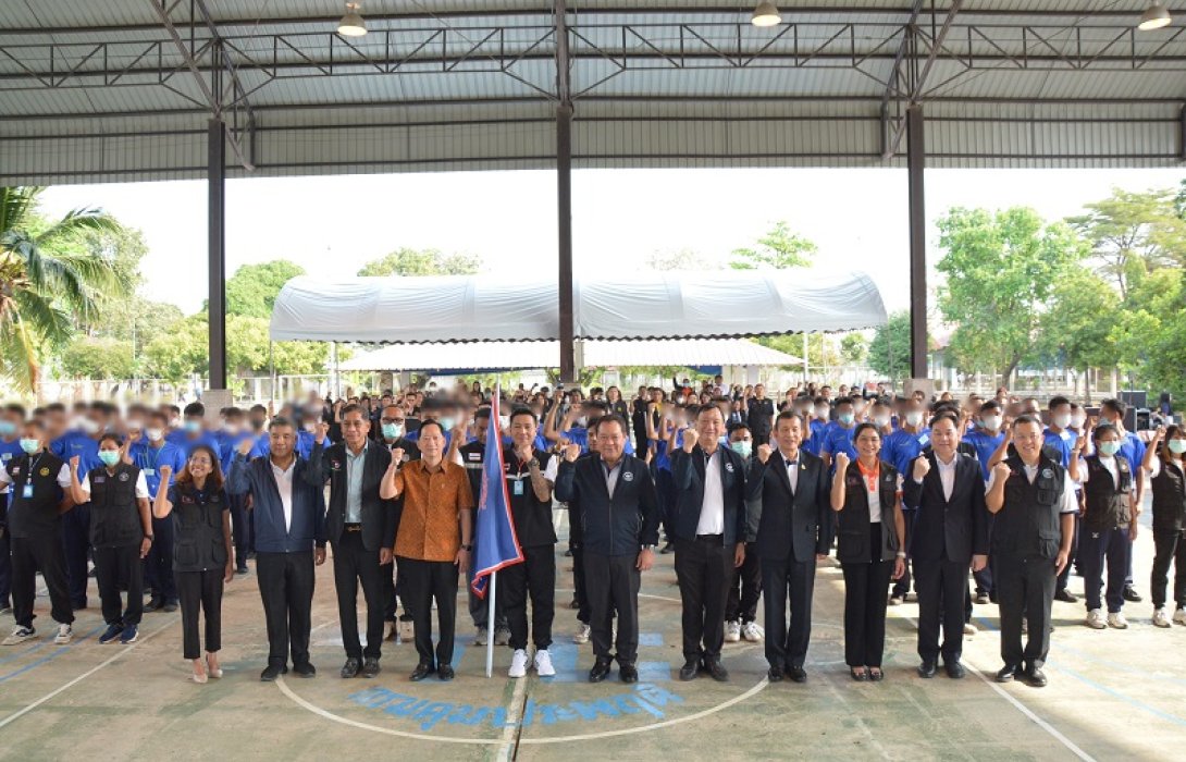 รมว.ยธ. เปิดค่าย “สานพลังใจ” ปรับเปลี่ยนพฤติกรรมผู้เสพยาเสพติด 60 วัน