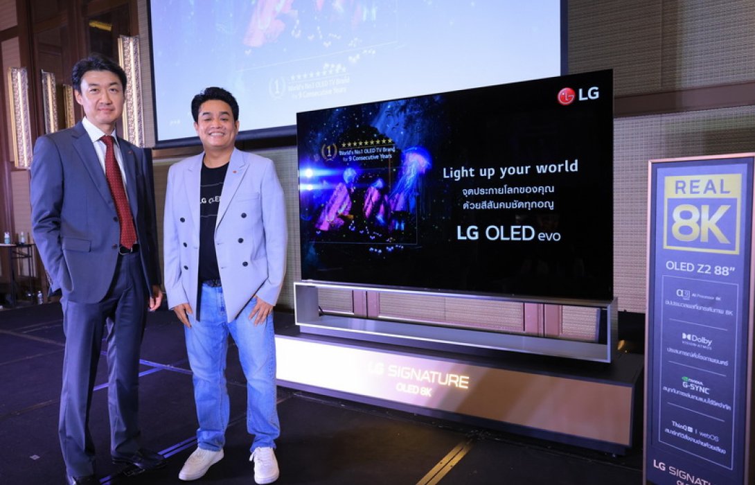 แอลจีเปิดตัวนวัตกรรมทีวี OLED ใหม่ล่าสุด พร้อมขยายไลน์อัพทีวี QNED ส่งมอบประสบการณ์ความบันเทิงในบ้านแบบครบครัน ด้วยตัวเลือกซีรีส์ใหม่และขนาดหลากหลายขึ้น