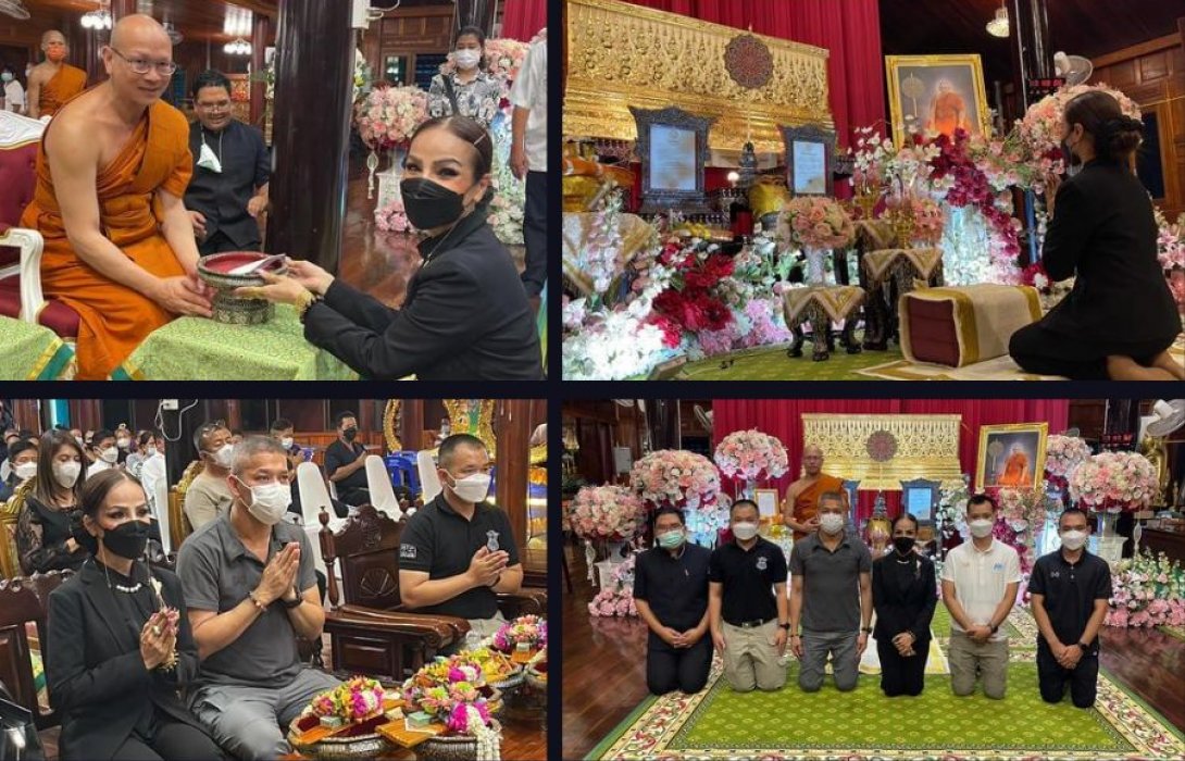 ร่วมอาลัย! ผอ.ฟ้า ประธานฝ่ายฆราวาสสวดพระอภิธรรมสังขารเจ้าอาวาสวัดช่องลม เตรียมฌาปนกิจหลังเก็บไว้ครบ 1 ปี