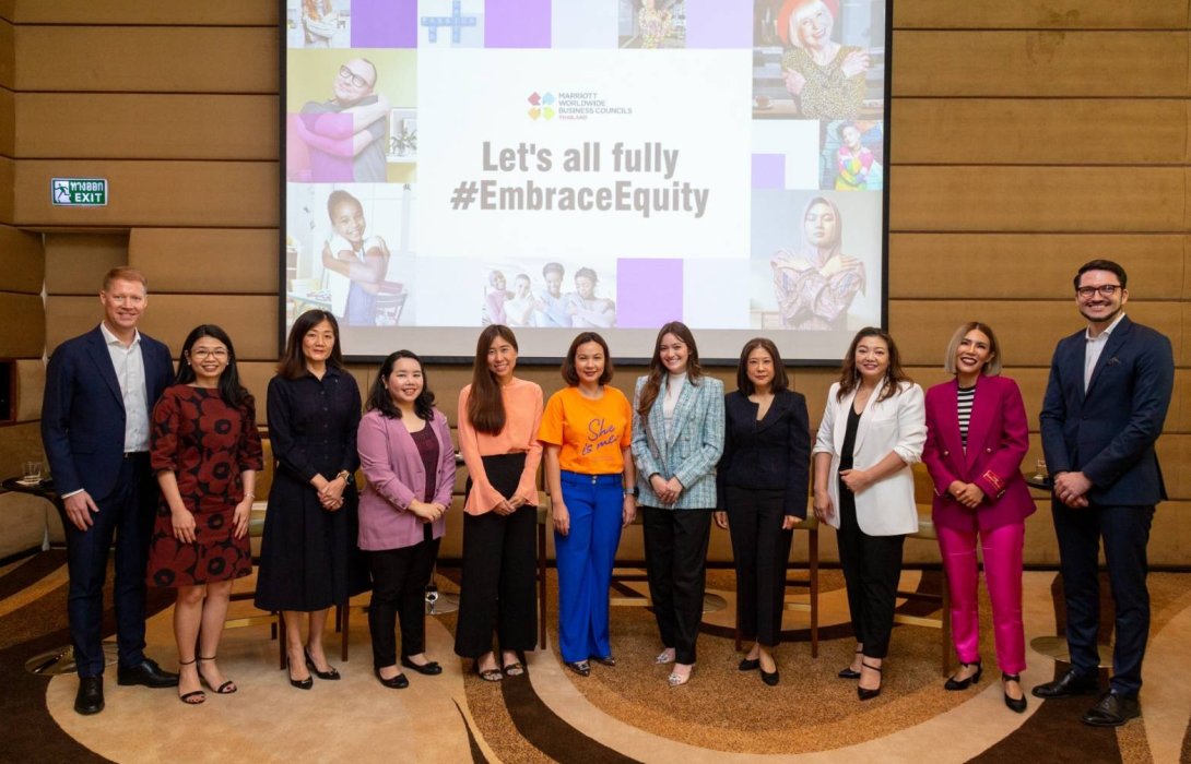 “แมริออท อินเตอร์เนชั่นแนล” จัดงาน “Women in Leadership” มอบพลังให้ผู้ร่วมงาน พร้อมร่วมรณรงค์วันสตรีสากล 2023 ภายใต้แนวคิด #EmbraceEquity 