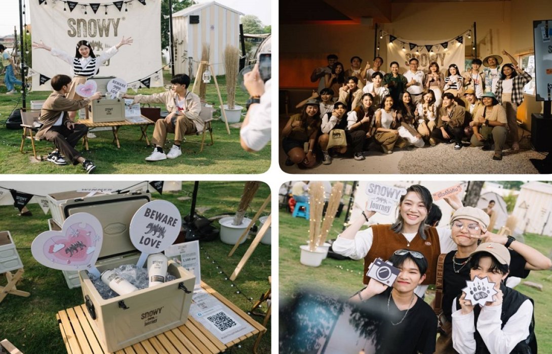 Snowy Journey Store ประกาศผลผู้ชนะจากกิจกรรม Snowy Journey Challenges พร้อมจัด Mini Concert “มีใจก็ไปกัน On Tour”