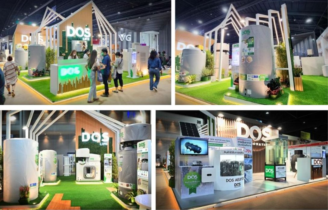 “DOS LIFE” โชว์สุดยอดนวัตกรรมถังเก็บน้ำคุณภาพมาตรฐานระดับโลก ตอกย้ำศักยภาพความเป็นผู้นำในงาน “สถาปนิก’66” ที่เมืองทองธานี