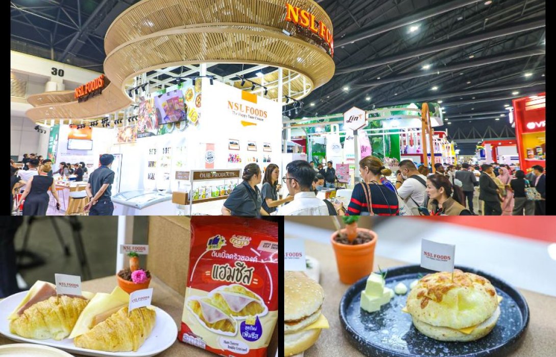 “NSL Foods” ลุย “THAIFEX 2023” โชว์ศักยภาพผ่าน Innovative Products “ข้าวแท่ง” เน้นสินค้าตอบโจทย์คนรุ่นใหม่