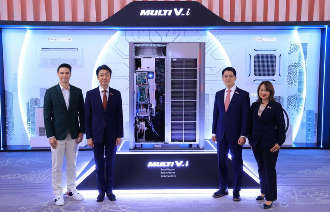 แอลจีเปิดตัวนวัตกรรมเครื่องปรับอากาศเชิงพาณิชย์ LG MULTI V i มาพร้อมเทคโนโลยี AI สุดล้ำ ตอบโจทย์ทุกความต้องการขององค์กรธุรกิจยุคใหม่