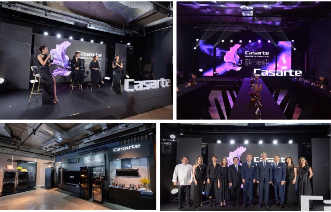 “คาซาร์เต้” ภายใต้คอนเซ็ป Master of Living Art ตอกย้ำความเป็นงานศิลปะของเครื่องใช้ไฟฟ้า