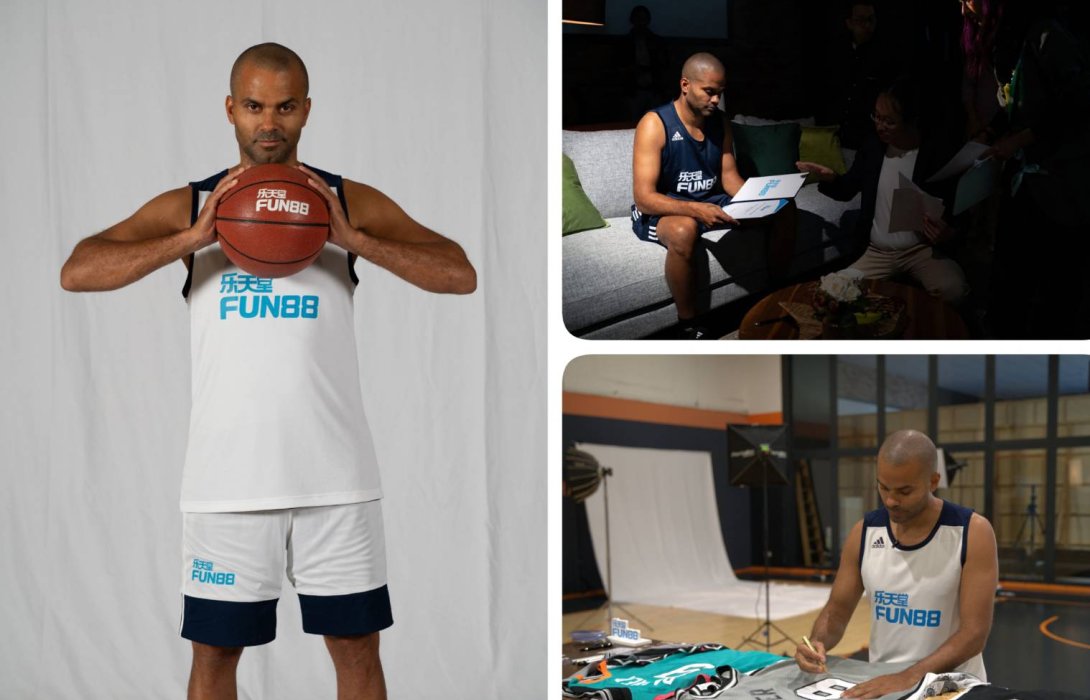 “โทนี่ ปาร์คเกอร์” ตำนานนักบาสเกตบอลทีมชาติฝรั่งเศส สร้างปรากฏการณ์ใหม่ด้วยการรับตำแหน่งแบรนด์แอมบาสเดอร์อย่างเป็นทางการให้กับ FUN88